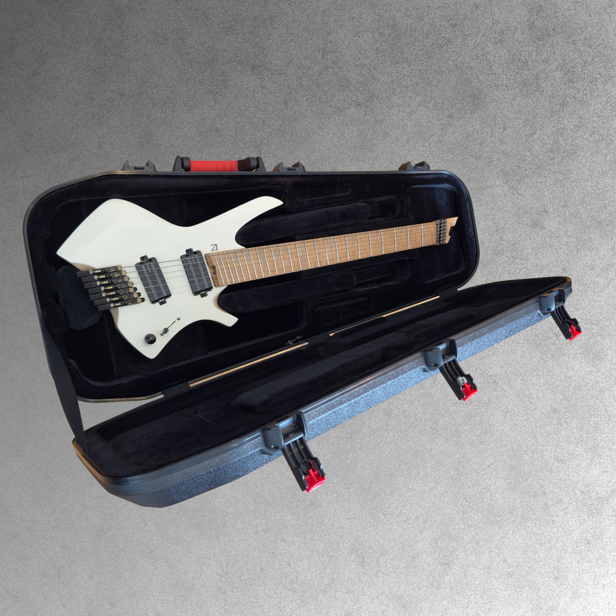 ZERU EXHALE Headless 7 String Guitar Nimbus White