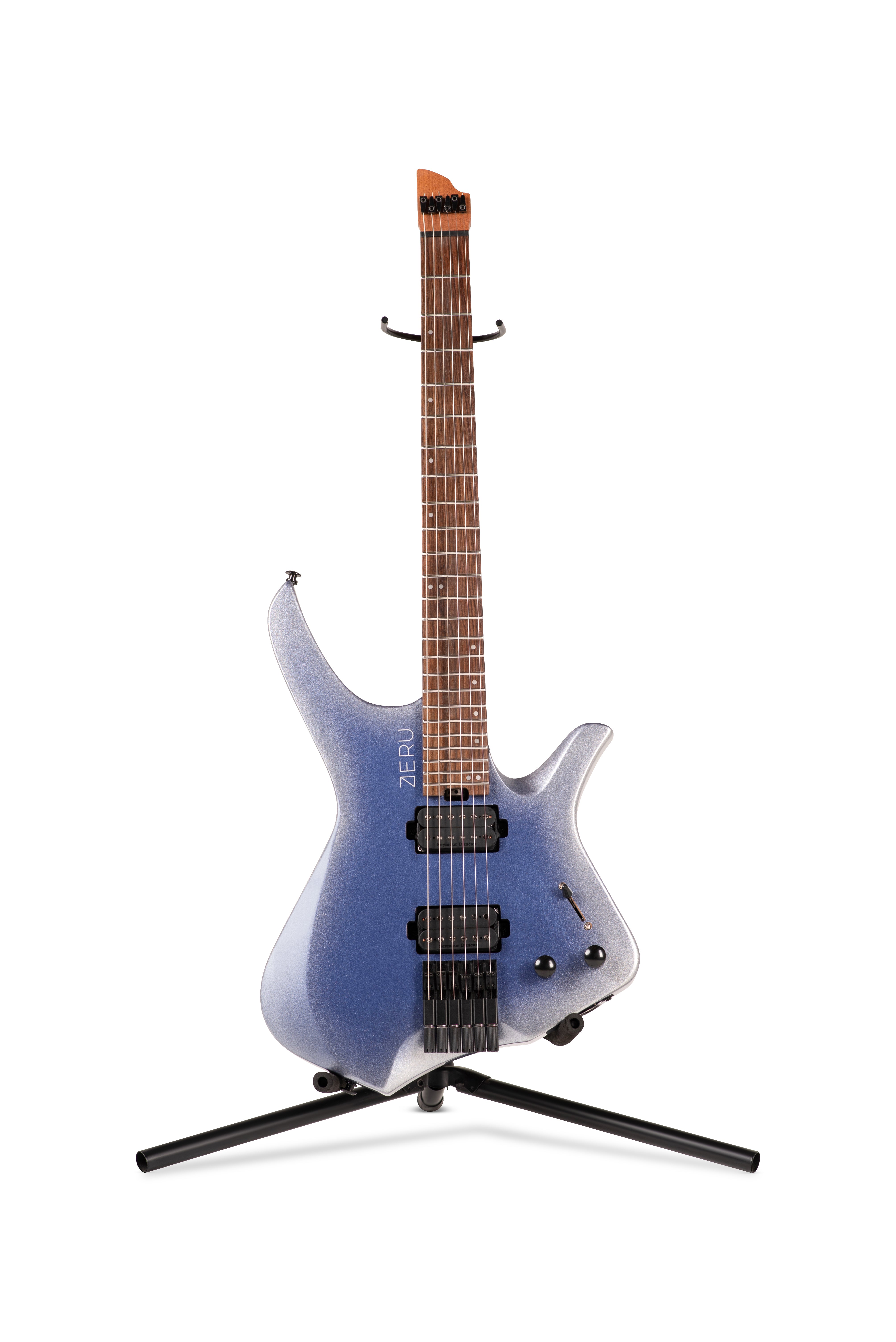 ZERU VOID Series 6 String Headless Guitar in Morea Nova